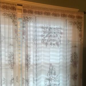 2 Urban Outfitters Curtains